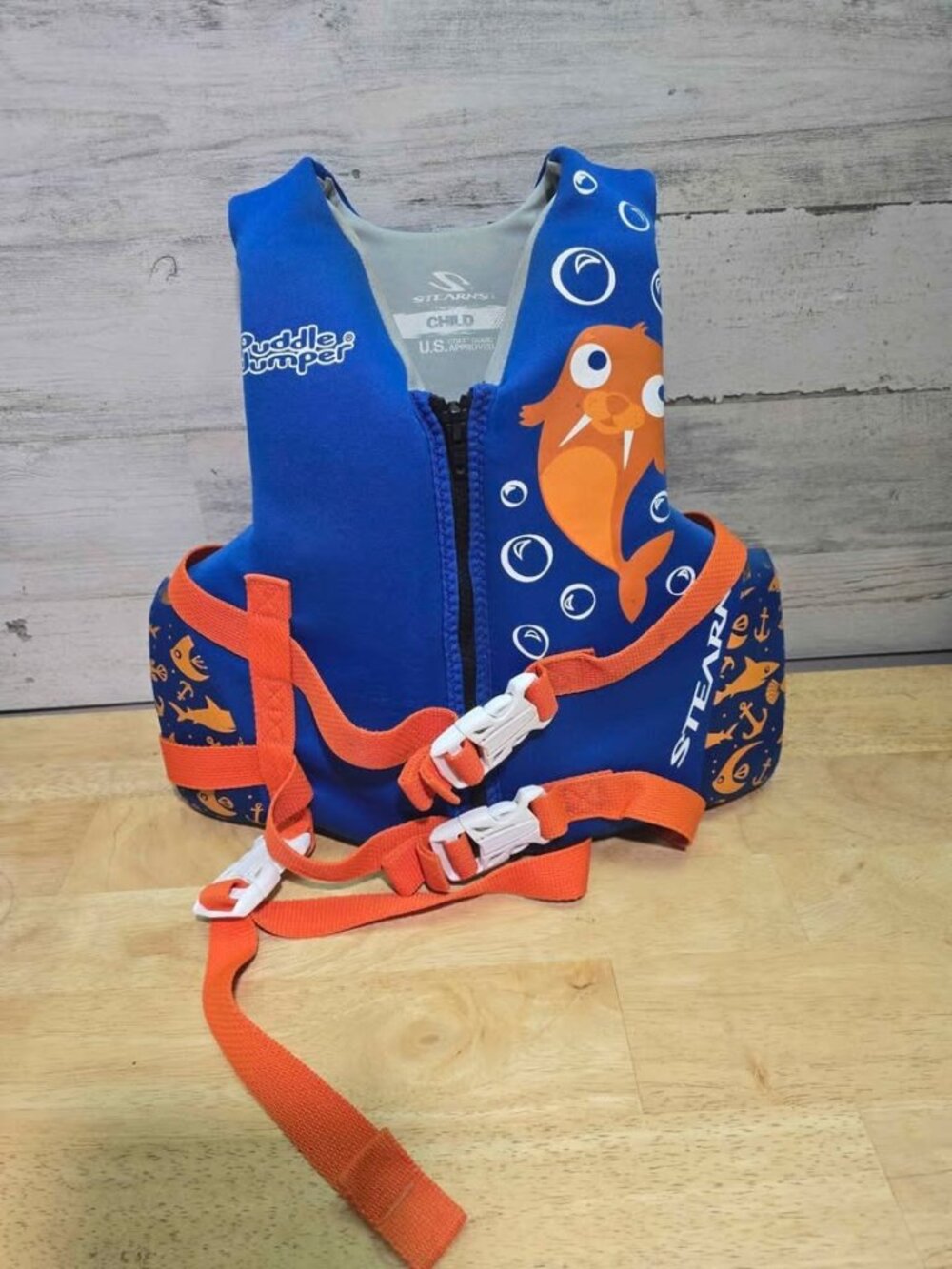 Stearns Hydroprene Child Life Vest Jacket 30-50 pounds Neoprene Puddle Jumper E2